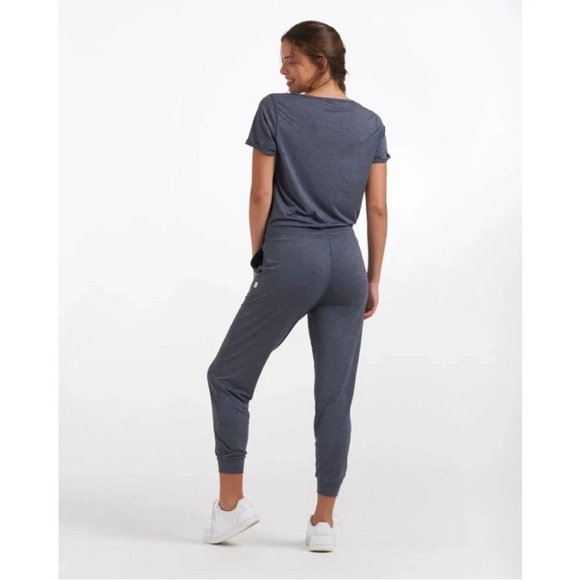 Vuori All Day Jumpsuit Azure Heather Size XXL - Picture 2 of 9